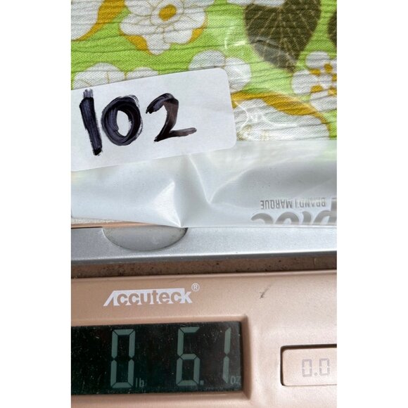 Rose+Olive 70s retro vibe Floral Off-Shoulder Blouse Medium 100% Rayon - Picture 6 of 6